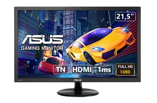 Ecran Gaming Asus VP228HE 21.5" Full HD Noir État correct Asus reconditionné disponible sur Fnac | Dero