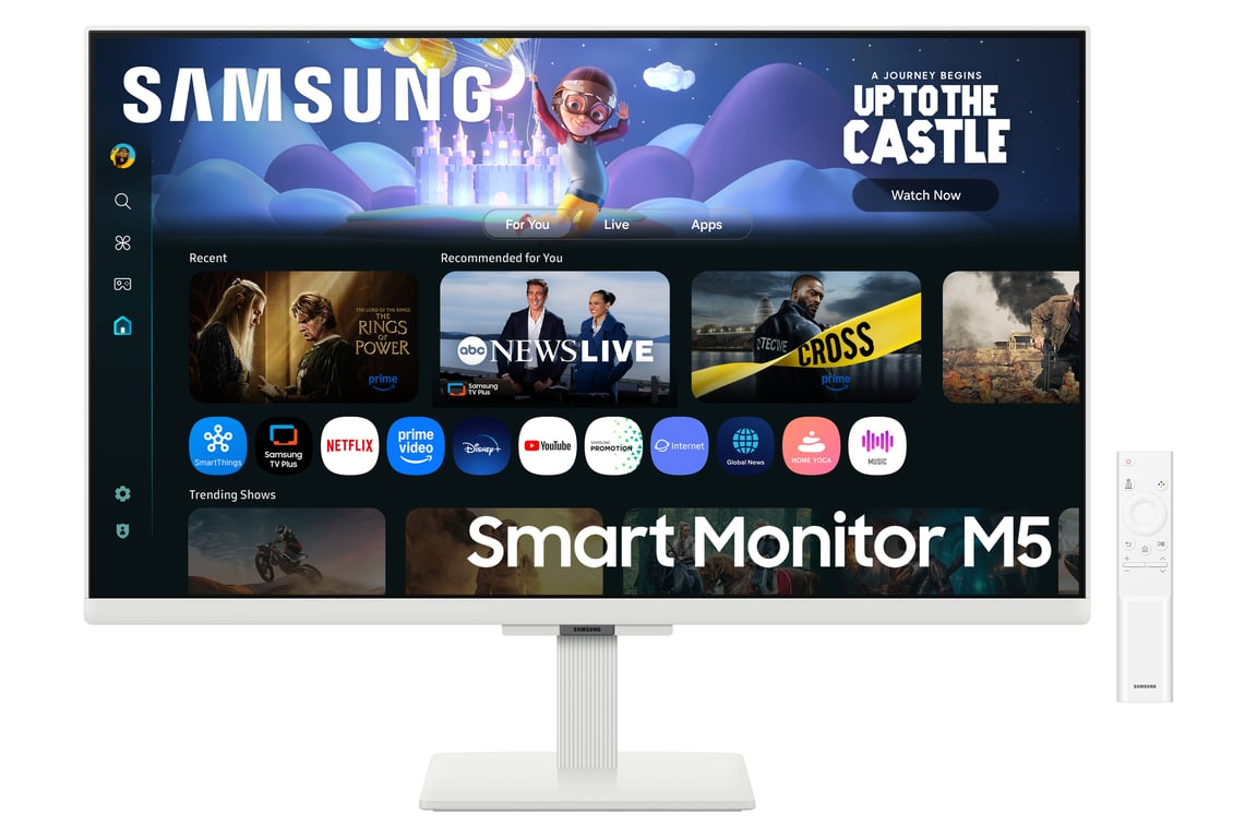 Écran Gaming Samsung 27  LS27FM501EUXEN Full HD, Temps de Réponse Rapide, Synchronisation Adaptative, Smart Monitor M5 - Excellent état Parfait état Samsung reconditionné disponible sur Pixmania