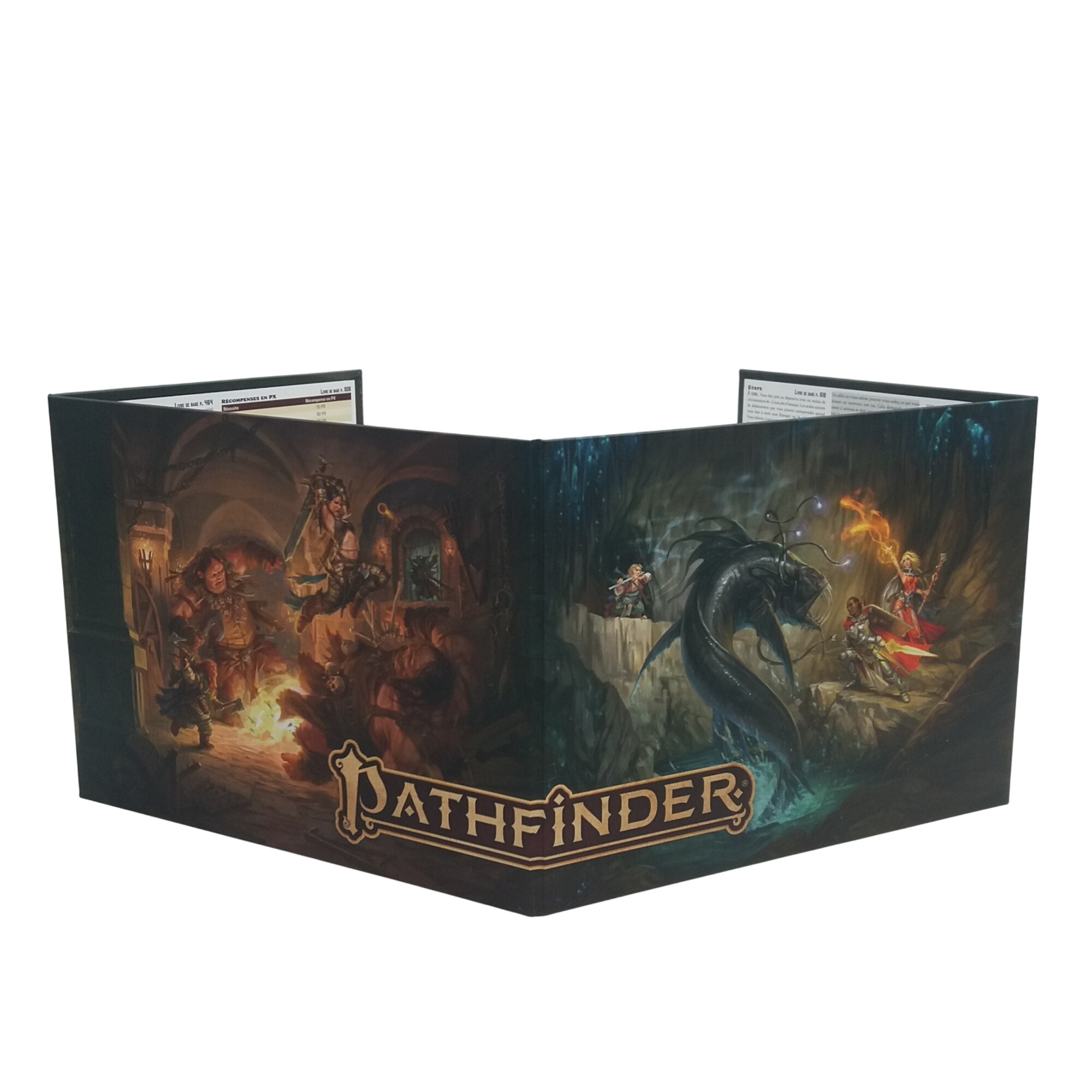 Ecran paysage du MJ Pathfinder 2 édité par Paizo Très bon état - 18,00 € Ecran paysage du MJ Pathfinder 2 édité par Paizo Très bon état reconditionné disponible sur Label Emmaüs