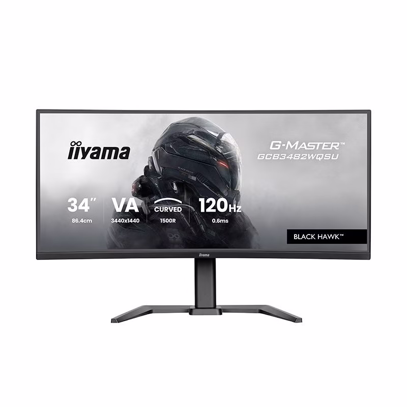 Ecran Pc Gamer 34'' Iiyama Va Curved Gcb3482wqsu-b1/ Ajustable/ 0,2ms/280hz reconditionné disponible sur Electro Depot