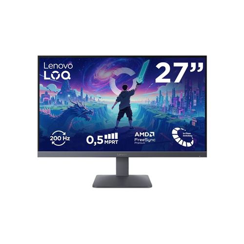 Ecran PC Gamer Lenovo LOQ 27-10 27" 200 Hz Full HD Noir Occasion N/A reconditionné disponible sur Fnac | Dero