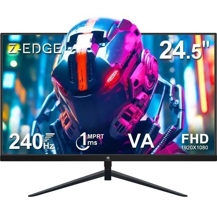 Ecran Pc Gamer Z-EDGE 25 FHD 240Hz 1ms FreeSync 350cd/m² HDMI2.0 & DP1.4 Montable VESA 75*75mm Reconditionné - 129,00 € Ecran Pc Gamer Z-EDGE 25 FHD 240Hz 1ms FreeSync 350cd/m² HDMI2.0 & DP1.4 Montable VESA 75*75mm Reconditionné reconditionné disponible sur Cdiscount Seconde Vie