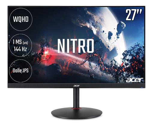 Ecran PC Gaming Acer Nitro NIT XV272UXBMIIPRUZX 27" WQHD Noir État correct reconditionné disponible sur Fnac
