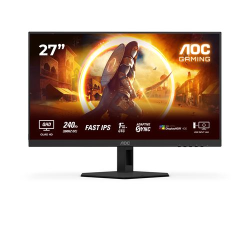Ecran PC gaming Aoc Q27G4ZR 27" 240 Hz QHD État correct AOC reconditionné disponible sur Fnac