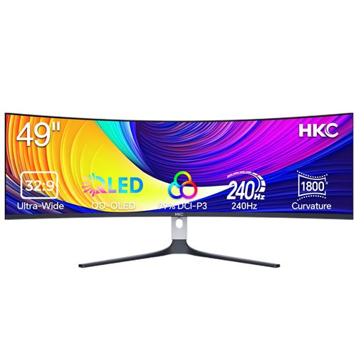 Ecran PC Gaming HKC GS49UK 49" Incurvé 240 Hz 4K UHD Blanc État correct reconditionné disponible sur Fnac