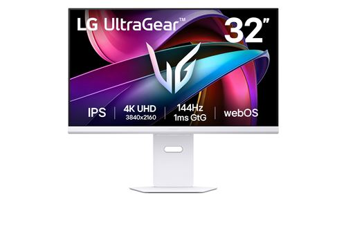 Ecran PC Gaming LG UltraGear™ 32G810SA-W 32"" 144 Hz 4K UHD Blanc État correct LG reconditionné disponible sur Fnac
