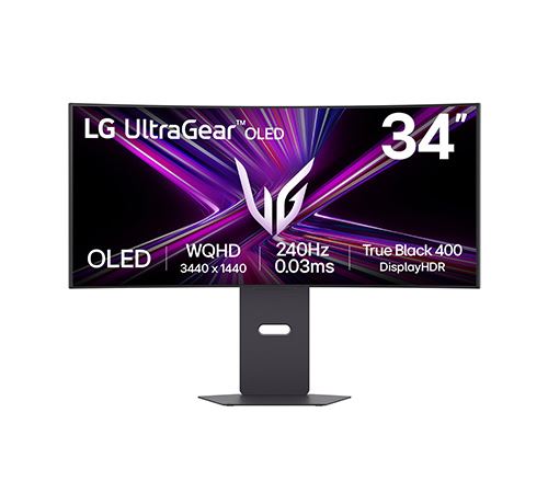 Ecran PC gaming LG UltraGear OLED 34GX900A-B 34" Incurvé 240 Hz WQHD État correct LG reconditionné disponible sur Fnac