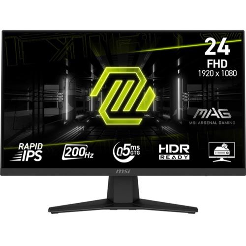 Ecran PC Gaming MSI MAG 244F 24" 200 Hz Full HD État correct MSI reconditionné disponible sur Fnac