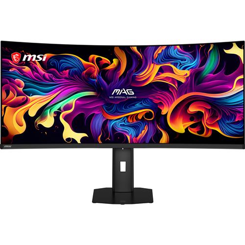Ecran PC Gaming MSI MAG 341CQP QD-OLED X28 34" Incurvé 280 Hz UWQHD État correct MSI reconditionné disponible sur Fnac