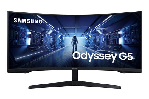 Ecran PC Gaming Samsung Odyssey G5 G55T 34" Incurvé 165 Hz UWQHD État correct Samsung reconditionné disponible sur Fnac | Dero
