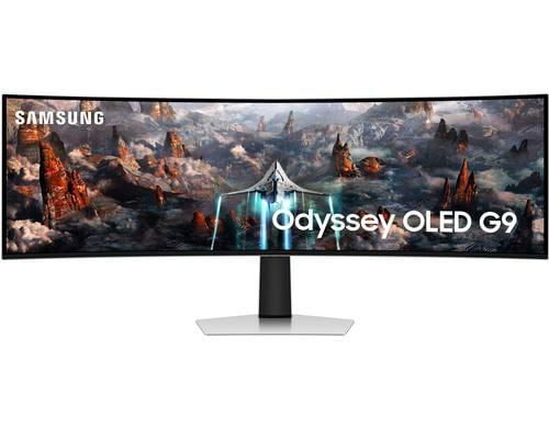 Ecran PC Gaming Samsung Odyssey OLED G9 LS49CG934SUXEN 49" Incurvé UWQHD Argent Métal État correct Samsung reconditionné disponible sur Fnac