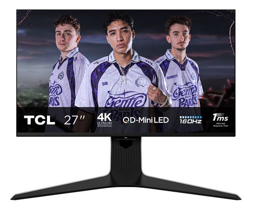 Ecran PC Gaming TCL 27R83U QD-Mini LED 27" 4K UHD Noir État correct TCL reconditionné disponible sur Fnac