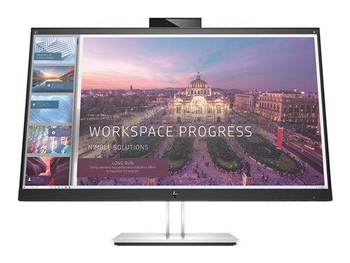Ecran PC HP E24d G4 23,8"" Full HD Noir État correct Hewlett-Packard reconditionné disponible sur Fnac