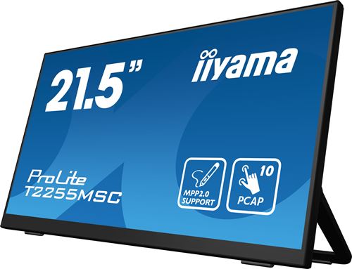 Ecran PC Iiyama ProLite T2255MSC-B1 21.5"" Full HD Noir mat État correct Iiyama reconditionné disponible sur Fnac