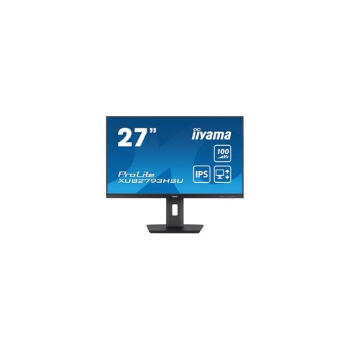 Ecran PC Iiyama ProLite XUB2793HSU-B7 27"" Full HD Noir mat État correct Iiyama reconditionné disponible sur Fnac