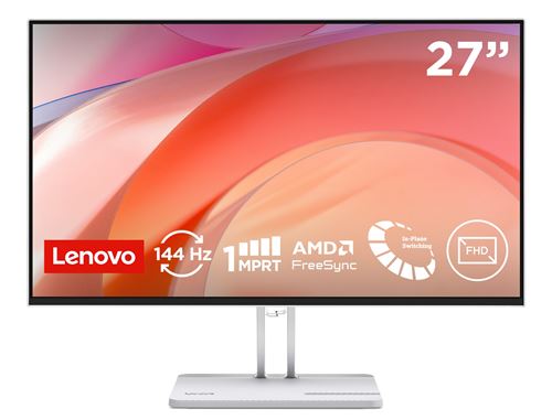 Ecran PC Lenovo L27-45 27" Full HD État correct Lenovo reconditionné disponible sur Fnac