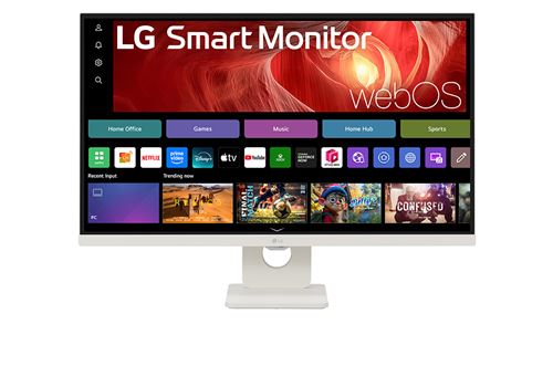 Ecran PC LG 27U731SA-W 27"" 4K UHD Blanc État correct LG reconditionné disponible sur Fnac