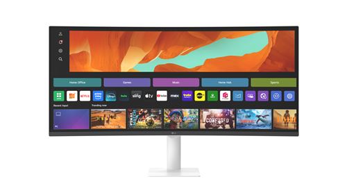 Ecran PC LG 34U601SA-W 34" incurvé UWQHD Blanc État correct LG reconditionné disponible sur Fnac