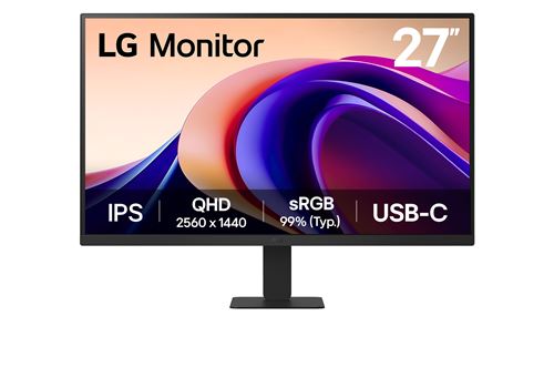 Ecran PC LG Monitor 27U631A-B 27"" QHD État correct LG reconditionné disponible sur Fnac