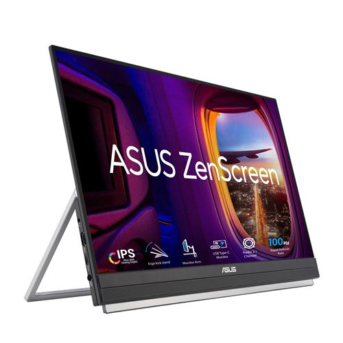 Ecran PC portable Asus ZenScreen MB229CF 21,5" Full HD Noir État correct Asus reconditionné disponible sur Fnac