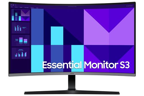 Ecran PC Samsung Essential S39GD LS27D390GAUXEN 27" Incurvé Full HD État correct Samsung reconditionné disponible sur Fnac