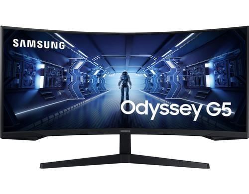 Ecran PC Samsung Odyssey G5 - G55T 34"" Incurvé UWQHD Noir État correct Samsung reconditionné disponible sur Fnac
