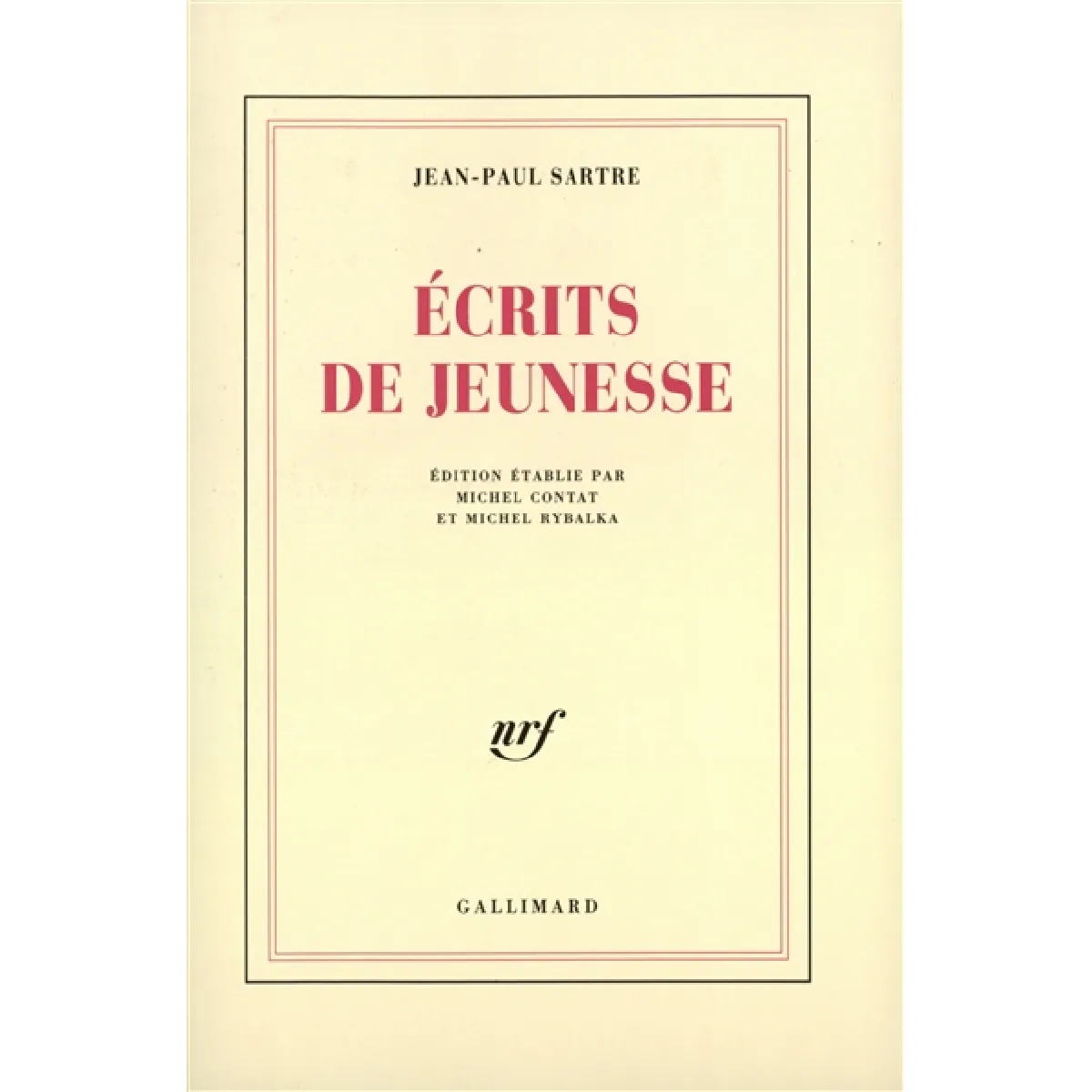 Acheter Ecrits de jeunesse État correct - 10,86 € Ecrits de jeunesse État correct N/A (Il ne s'agit pas d'une marque reconditionné disponible sur Rue du Commerce Seconde Vie