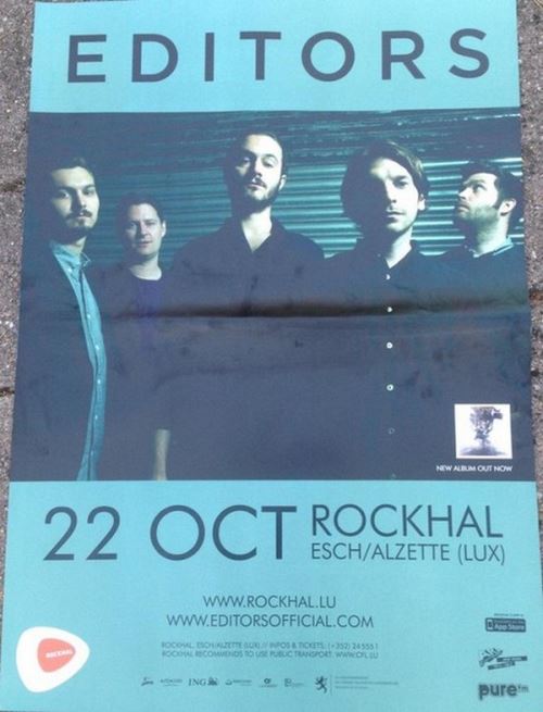 EDITORS - 50x70 cm - AFFICHE / POSTER État correct reconditionné disponible sur Fnac