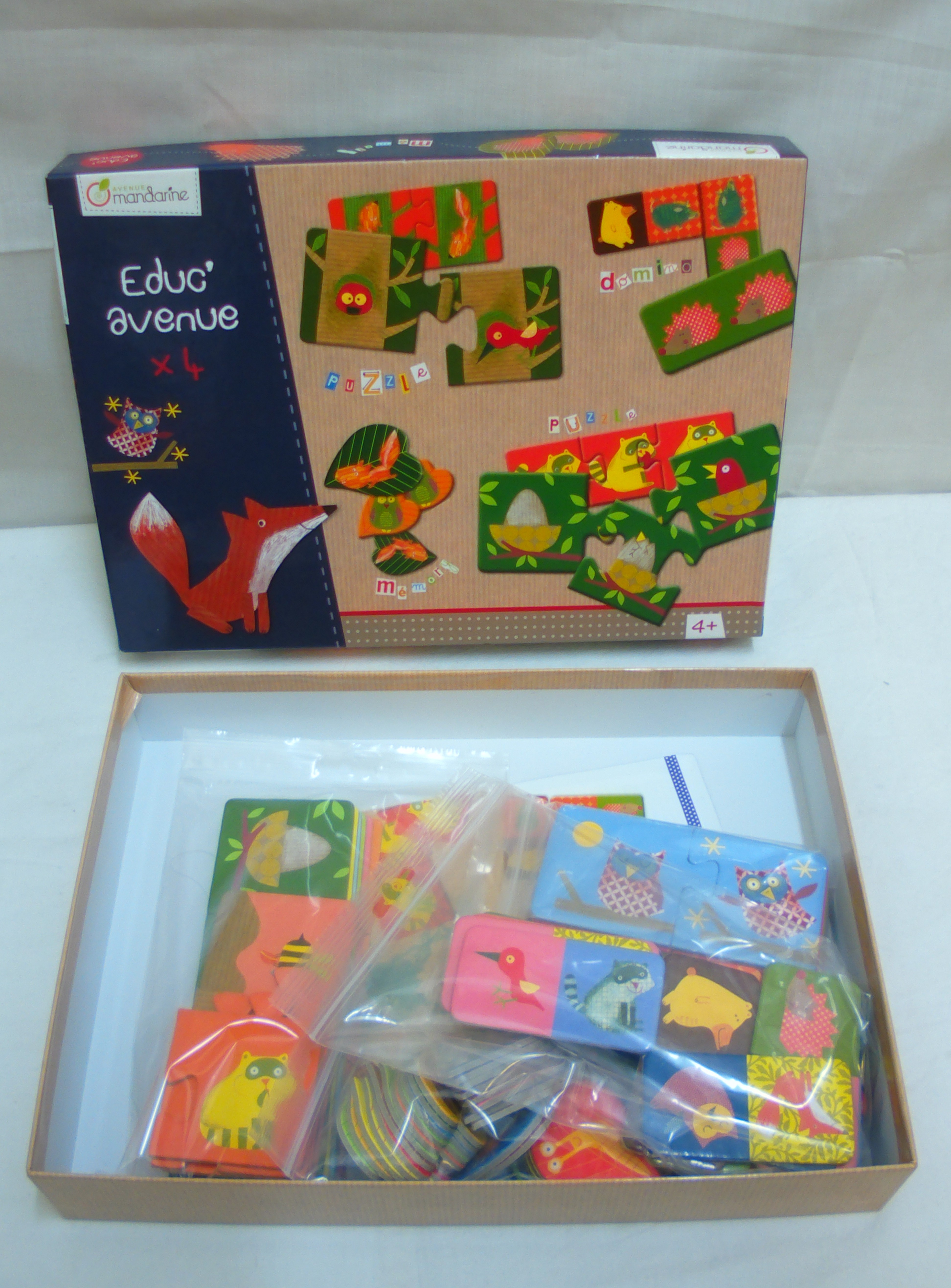 Voir photo 2 de Educ'Avenue x 4, Avenue Mandarine, + 4 ans Educ'Avenue x 4, Avenue Mandarine, + 4 ans Parfait état reconditionné photo 2