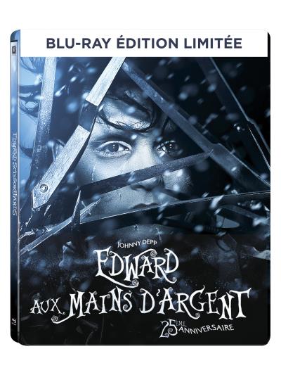 Edward aux mains d'argent Edition limitée 25ème anniversaire Pack métal Blu-ray + DHD État correct reconditionné disponible sur Fnac