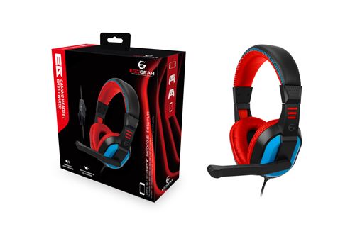 EGOGEAR WIRED HEADSET SHS10 RED MULTI État correct EgoGear reconditionné disponible sur Fnac