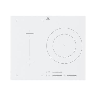 Electrolux EHN6532IWP - Table de cuisson à induction - 3 plaques de cuisson - Niche - largeur : 56 cm - profondeur : 49 cm - blanc État correct Electrolux reconditionné disponible sur Fnac