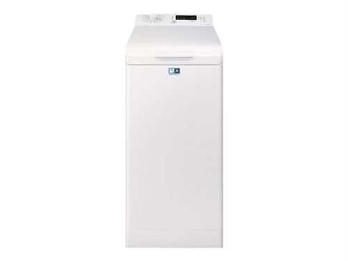 Electrolux EWT1264IK - Machine à laver - largeur : 40 cm - profondeur : 60 cm - hauteur : 89 cm - chargement par le dessus - 42 litres - 6 kg - 1200 tours/min État correct Electrolux reconditionné disponible sur Fnac