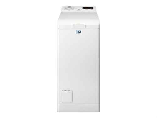 Electrolux EWT1375DD1 - Machine à laver - largeur : 39.7 cm - profondeur : 60 cm - hauteur : 89 cm - chargement par le dessus - 42 litres - 7 kg - 1251 tours/min État correct Electrolux reconditionné disponible sur Fnac