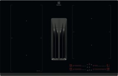 Electrolux - Plaque Induction Aspirante Kcc84440 - Hotte Centrale Intégrée 80cm Très bon état reconditionné disponible sur Boulanger