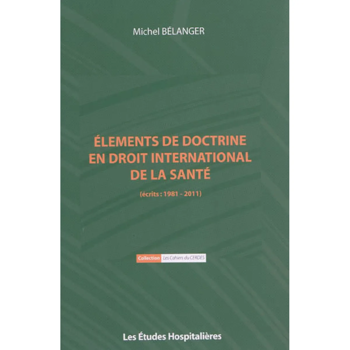 Acheter Eléments de doctrine en droit international de la santé : écrits 1981-2011 État correct - 17,72 € Eléments de doctrine en droit international de la santé : écrits 1981-2011 État correct N/A (Il ne s'agit pas d'une marque reconditionné disponible sur Rue du Commerce Seconde Vie