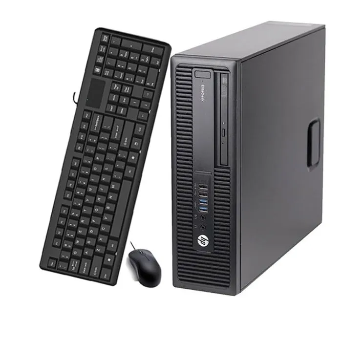 Elite. Desk 705 G3 SFF Ordinateur Bureau AMD Pro A6-8570 8 Go de RAM 256 Go SSD WiFi Bluetooth Clavier US QWERTY Windows 11 Pro Reconditionné Hewlett-Packard reconditionné disponible sur Cdiscount Seconde Vie