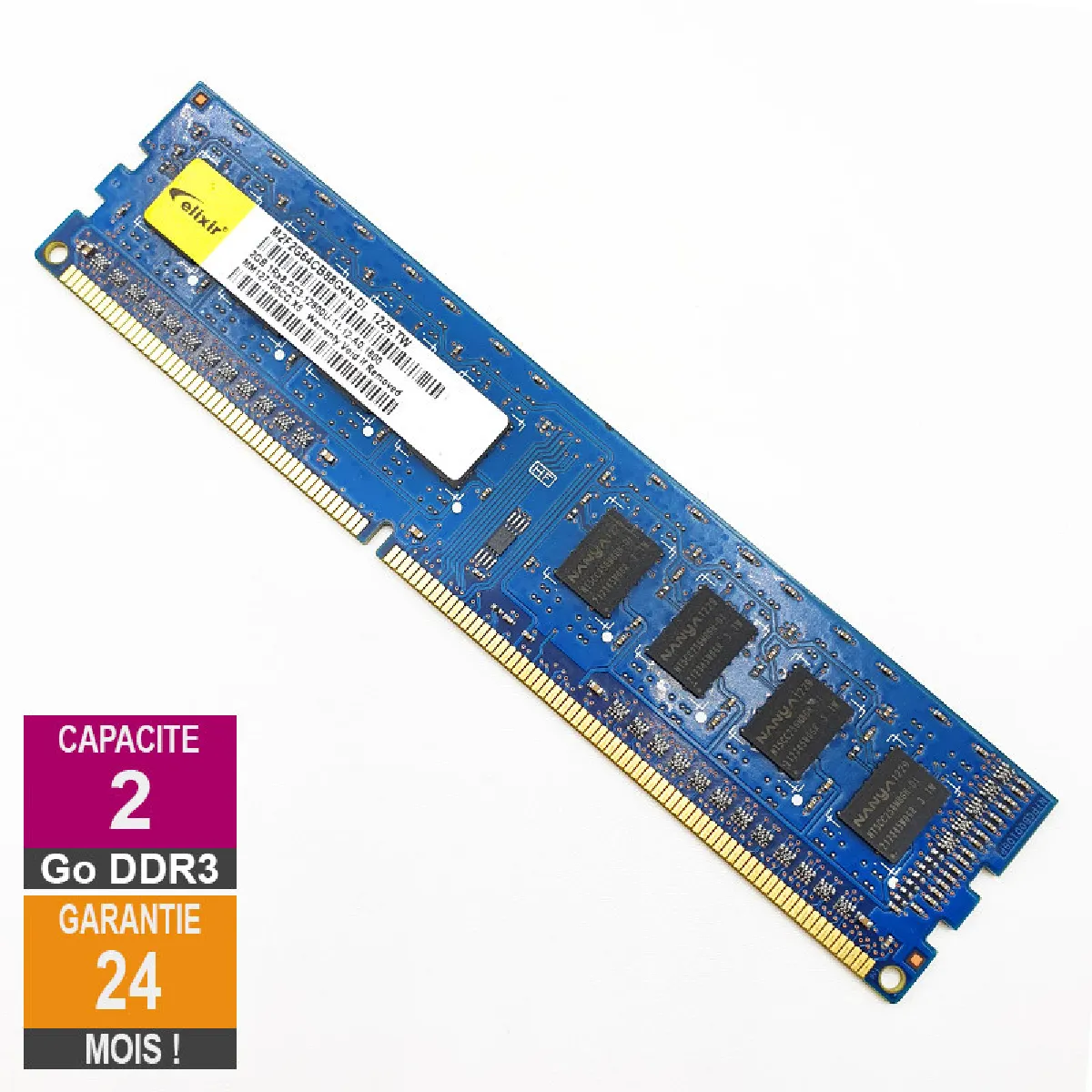 Acheter Elixir M2F2G64CB88G4N-DI 2Go 1600MHz DDR3 Reconditionné - 14,69 € Elixir M2F2G64CB88G4N-DI 2Go 1600MHz DDR3 Reconditionné N/A reconditionné disponible sur Rue du Commerce Seconde Vie