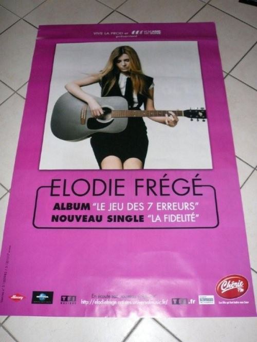 Elodie Fregé - 80x120 cm - AFFICHE / POSTER État correct N/A reconditionné disponible sur Fnac