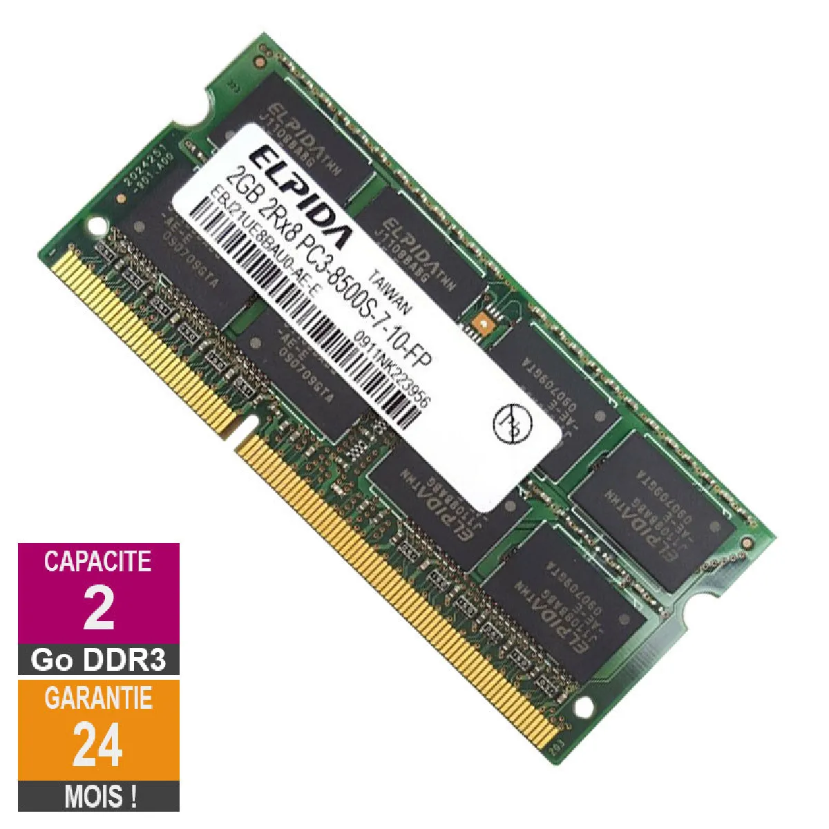 Acheter Elpida EBJ21UE8BAU0-AE-E 2Go 1066MHz DDR3 Reconditionné - 14,69 € Elpida EBJ21UE8BAU0-AE-E 2Go 1066MHz DDR3 Reconditionné N/A reconditionné disponible sur Rue du Commerce Seconde Vie