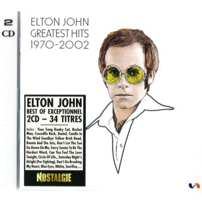 Elton John Greatest Hits 1970-2002 édition 2CD État correct reconditionné (offre indisponible) | Dero