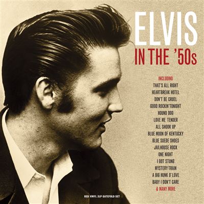 Elvis In The 50's Triple Vinyle rouge État correct reconditionné disponible sur Fnac