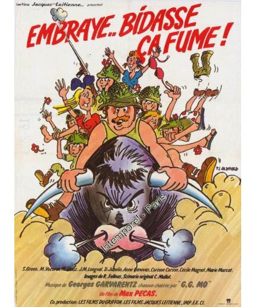 Embraye Bidasse, ça fume AFFICHE CINEMA ORIGINALE État correct reconditionné disponible sur Fnac