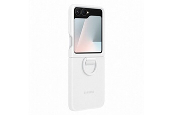 en silicone avec anneau G ZFLIP7 FE Blanc Bon état Samsung reconditionné disponible sur Darty