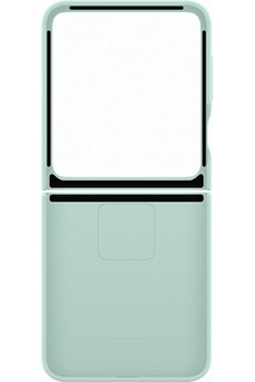 en silicone avec anneau Vert d'eau pour Galaxy Z Flip 7 FE Bon état Samsung reconditionné disponible sur Darty