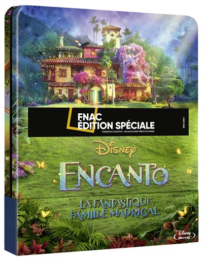 Encanto : La fantastique famille Madrigal Édition Spéciale Fnac SteelBook® Blu-ray État correct reconditionné disponible sur Fnac