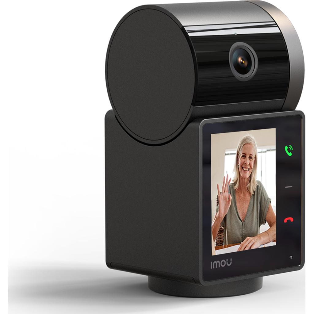 Voir photo 2 de Enceinte Bluetooth Caméra connectée Rex VT Pro 5MP 3K Panoramique et inclinable 355° Intérieure Noire IMOU - Noire | Dero Enceinte Bluetooth Caméra connectée Rex VT Pro 5MP 3K Panoramique et inclinable 355° Intérieure Noire IMOU - Noire Reconditionné Imou reconditionné photo 2 | Dero