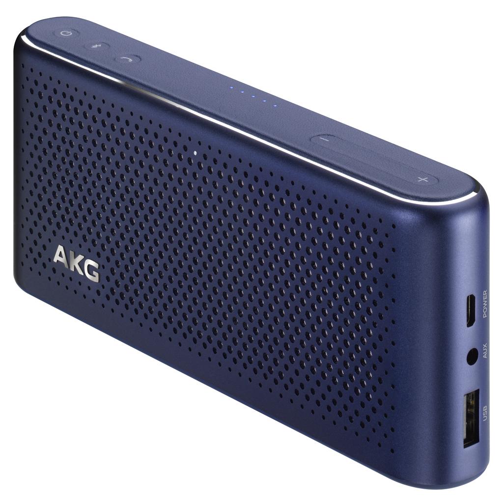 Voir photo 4 de Enceinte Bluetooth Enceinte Bluetooth S30BT 10W Bleue AKG - Bleu | Dero Enceinte Bluetooth Enceinte Bluetooth S30BT 10W Bleue AKG - Bleu Reconditionné AKG reconditionné photo 4 | Dero