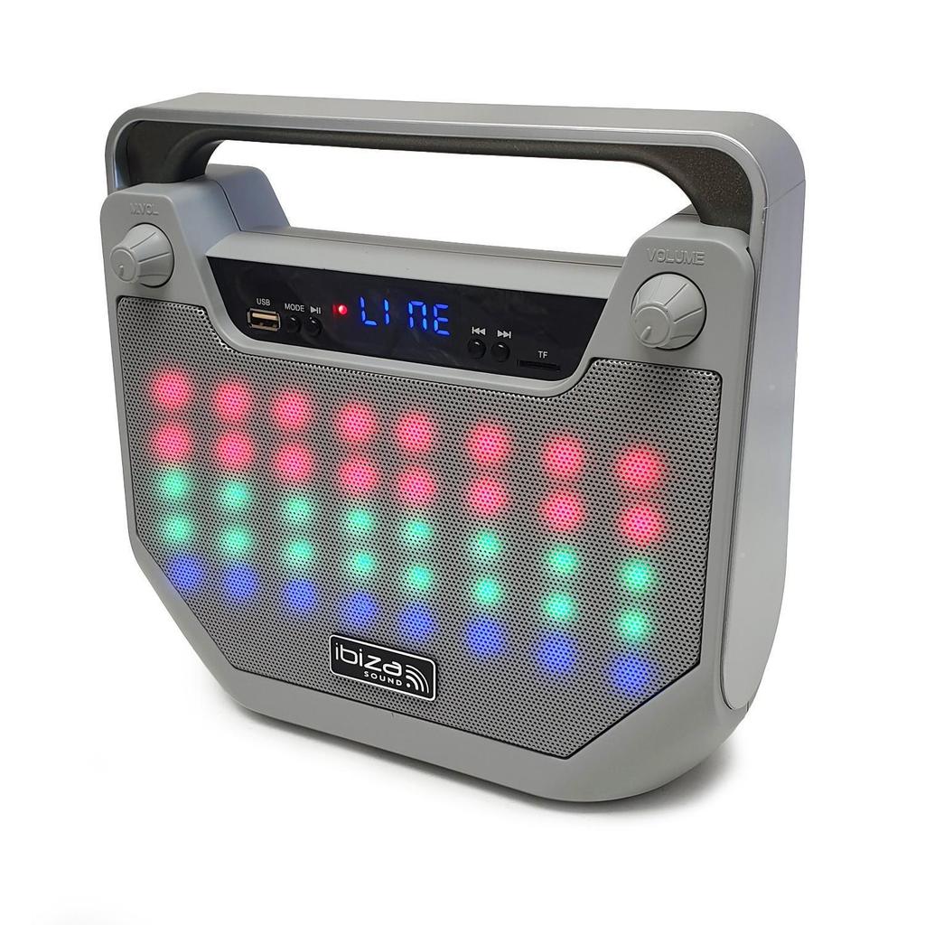 Enceinte Bluetooth Ibiza Sound Freesound 40SI - Gris Reconditionné Ibiza Sound reconditionné disponible sur Backmarket