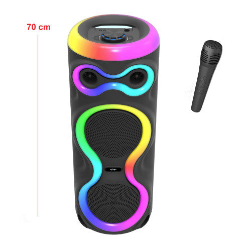 Enceinte bluetooth - INOVALLEY - HP360 - Bluetooth V5.0 - 100 W - Noir - Excellent état Parfait état N/A reconditionné photo 3 | Dero